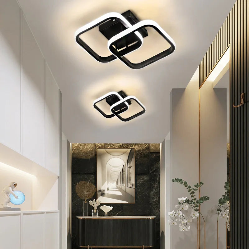 LED Ceiling Lamp Modern Style Ceil Hallway Balcony Bedroom LivingRoom Home Indoor Lighting DiningRoom Lights Office Lustre