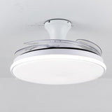 Fan Light Ceiling Home Smart Living Room Lamp with Remote Control Invisible fan Led Chandelier 110V  220V DC Motor Fans Lighting