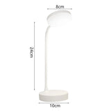 Table Lamp USB Plug Rechargeable Desk Lamp Bed Reading Book Night Light LED  3 Modes Dimming Eye Protection Light Bedside Lamp