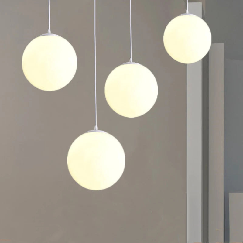 Modern Pendant lights led round ball project light sales department re ...