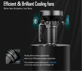 SR16 Tactical Flashlight 55000 Lumen Super Bright Searchlight XHP50.3 HI LED Rechargeable Lantern for Defense Torch