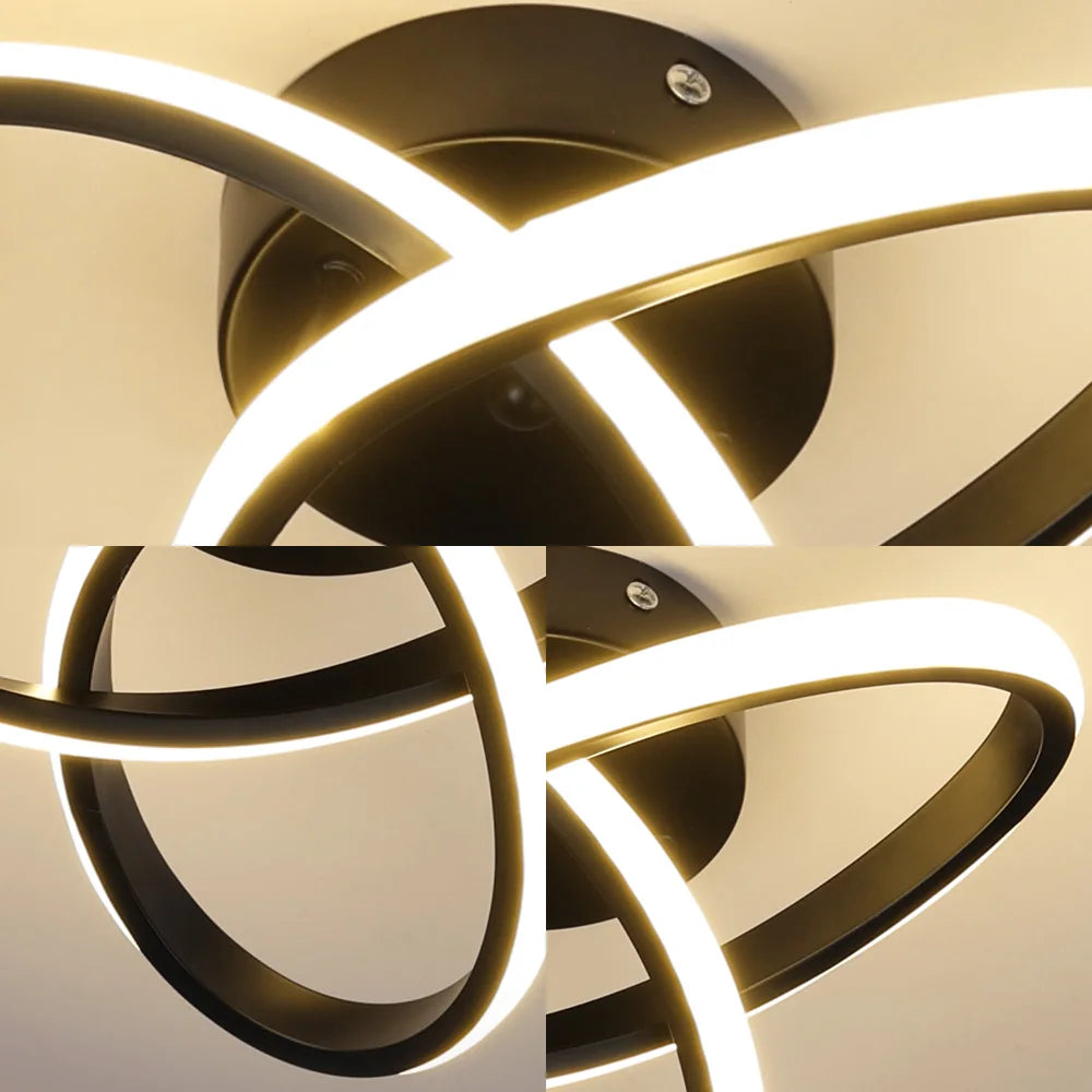 LED Ceiling Lamp Modern Style Ceil Hallway Balcony Bedroom LivingRoom Home Indoor Lighting DiningRoom Lights Office Lustre