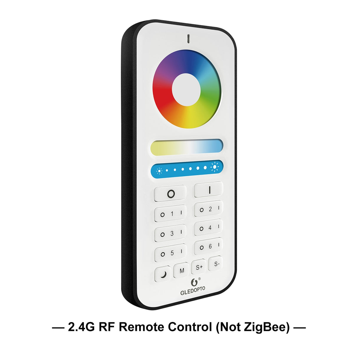 Smart LED Strip Controller RGBCCT Pro Compatible with Hub Tuya SmartThings App 2.4G RF Remote Control Voice