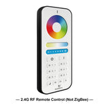 Smart LED Strip Controller RGBCCT Pro Compatible with Hub Tuya SmartThings App 2.4G RF Remote Control Voice