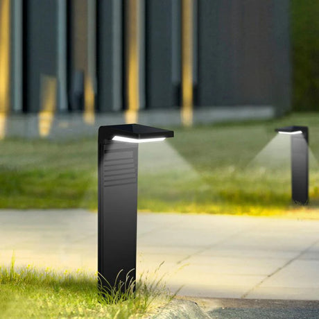 Solar Garden Light Solar Powered Waterproof Led Light Outdoor Pathway Landscape Bollard Solar Lawn Lights For Yard Walkway