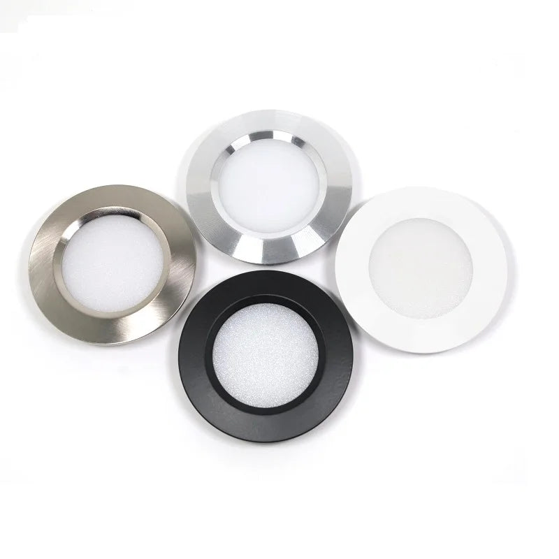 Led Spotlight 3W 12V 24V Round Recessed Lamp Led Bulb RGB Ceiling Downlight Indoor Mini Spot Light Boat Camper Caravan