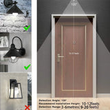 2-Pack E27 12W Radar Motion Sensor LED Bulbs - 220V Auto On Night Light for Hallway & Stairs