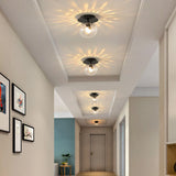 Nordic Simple Modern Round Glass Ball Ceiling Lamp Living Room Lighting Hallway Ceiling Light Bedroom Lamp Led Light