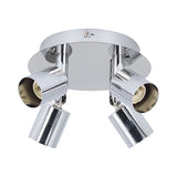 Modern Ceiling Light Lamp Multiple Rod Dome Night Lamps 4 GU10 Heads 100-240V Loft Lamp Home Decors Lighting Holder Fixture