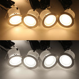 16-Pack LED Deck Light Kit 12V - IP67 Waterproof Underground Garden Landscape Lamp