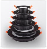 LED Recessed Ultra-thin LED Downlight 30w 36w 110V-240V Dimmable Ceiling Lamp 12W 18W 24W For store supermarket lighting