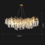 Modern Crystal Luxury LED Chandelier Lighting Home Decoration LOFT Villa Lustre Living Room Hotel Hall Art Indoor Decor Lighting