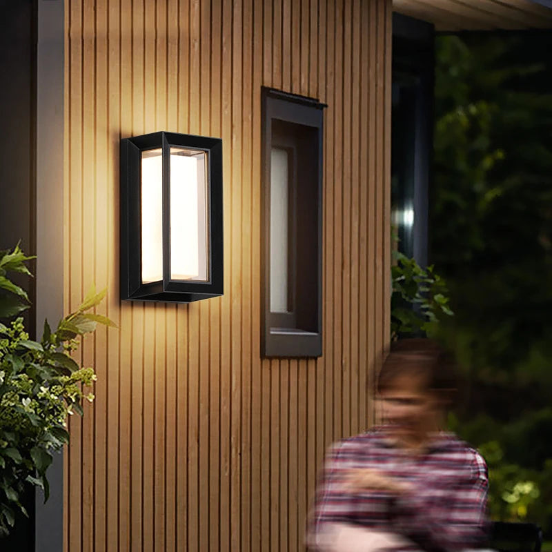 Led outdoor wall lamp led outdoor wall light waterproof light outdoor porch led light with motion sensor light outdoor lighting