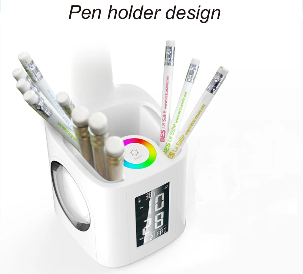 Led Button Night Light Usb Charging Book Clip Light Student Folding Plug-in Eye Protection Reading Lamp