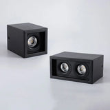 Square White Black LED COB Ceiling Lamp Surface Mounted Downlight 12W/15W AC90~260V 3000K LED Spot Light for Indoor lighting