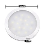 LED Led Mini Spotlights Remote Control Dimmable Spot Light Kit 3W 110V 220V Surface Mounted Ceiling Indoor Cabinet Lamps