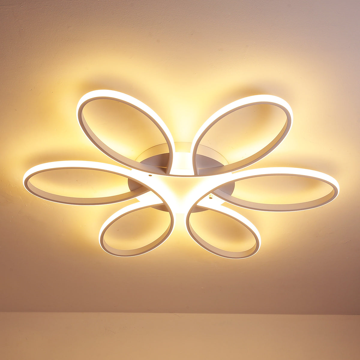 Modern led chandelier for living room bed room dining room office High brightness RC dimmable Indoor chandelier lighting