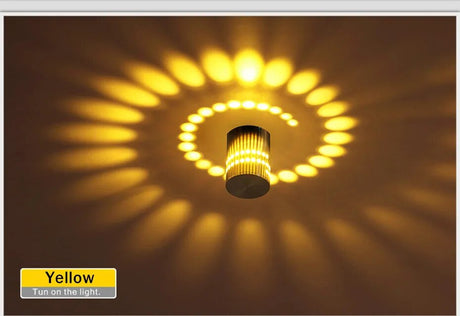 LED Downlight Ceiling Surface Mount LED Light Modern KTV Bar Party Light RGB Spot light for Corridor Living Room Light Fixture