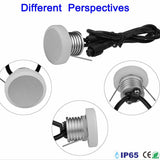 DC 12V 1W Waterproof IP67 LED Stair & Wall Light - Outdoor Step Lamp for Garden & Balcony