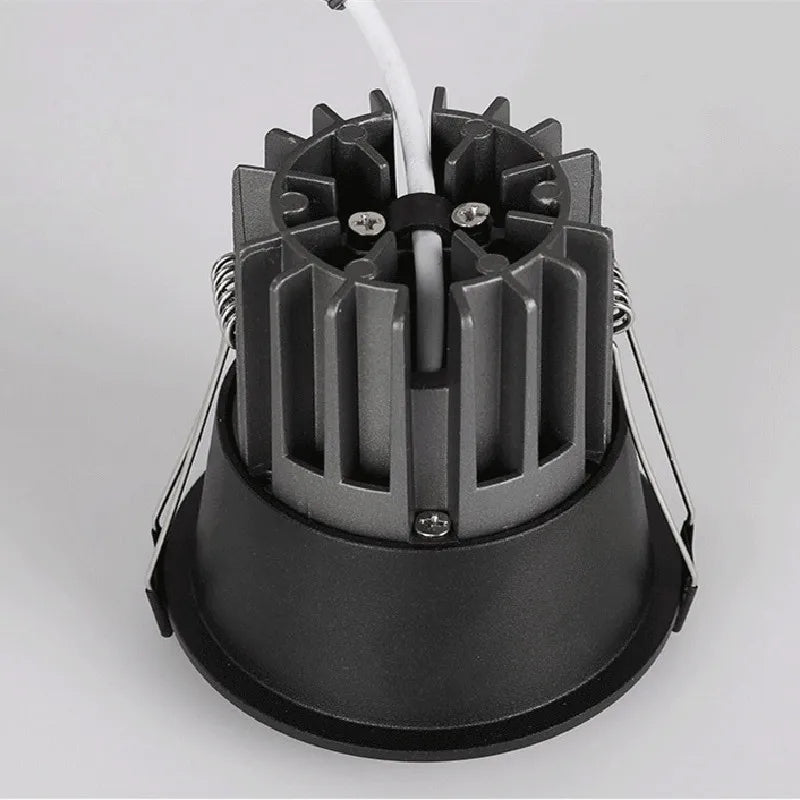 Dimmable COB chip LED Downlights 9W 12W 15W 20W LED Ceiling Lamp Spot lights Background Lamp Indoor Lighting