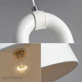 Denmark Bell Shape Pendant Light Modern dining room Hanging lamp Resin Fixtures Living Room Loft Industrial Home Decor's Luminaire