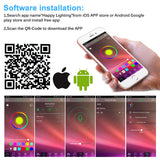 Music Bluetooth Controller RGB Controller DC12V 40Key IR Remote Controller For 2835 5050 RGB LED Strip Lights