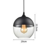 Nordic Modern LED Pendant Lights Fixtures Bedroom Dinning Living Room Light Wood Color Glass Hanging Lamp Luminaria