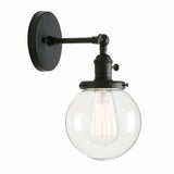  5.9'' Vintage Wall Lamp Modern Glass Wall Sconce Wall Lights Fixtures luminaire Loft Bedside Mirror Lamp Stair Lights