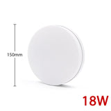 Ultra-Thin Surface Mount LED Ceiling Light (6W-48W) - AC85-265V Flush Mount Panel Lampada Lamp Fixture for Bedroom & Living Room