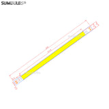 LED 200*10mm DC 12V LED COB Bar Light Strip Source 10cm 10W Lamp Blue Green Red Warm Cool White Yellow LED 200mm COB Bulb