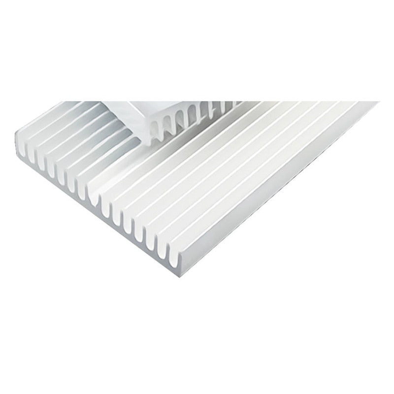 100x60x10mm Silber Ton Aluminium Kuehler Kuehlkoerper Heatsink Heat Sink Cooling Radiator Heating Dissipation for LED COB Light