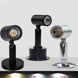 LED Spotlights Mini Ceiling Down Lights 1W 3W AC85-265v Surface Mounted Bulbs for Cabinet Counter Showcase