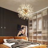 Modern Dandelion LED Lighting Pendant Lights Living Room Dining Room Bedroom Pendant Lights Starry Fireball Lighting Fixtures