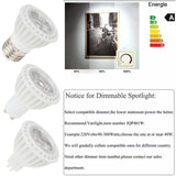 10pcs 5W COB Light Bulbs 45 Beam Angle 110V 220V Dimmable E26 E27 GU10 LED Spotlight for Home Office Table Lamp Downl