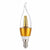 10pcs LED Bulb Candle E14  5W 7W 9W 12W Golden Aluminum Bulb AC 220V Lamp Cool Warm White Lampada Bombillas Lumiere Lampara