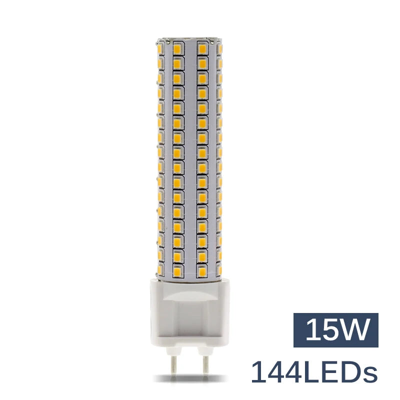 G12 LED Bulb Light AC85-265V 10W 1000LM 15W 1500LM High Brightness SMD2835 LED Corn Bulb Lamp.