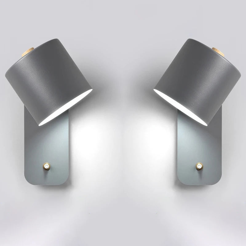 Led Wall Lamps Indoor Lights Staircase Lighting Nordic Modern Bedroom Sconce Home Decors For Living Room With Switch Wall Lamp