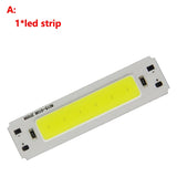 60x15mm USB LED COB Light Source (DC 5V, 2W) - Warm & Cold White Light Strip Module