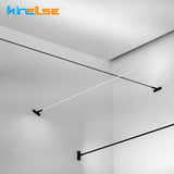 Skyline Minimalist Linear Strip LED Wall Lamp - Modern Architectural Background Decor Light Fixture for Living Room, Bedroom & Gallery