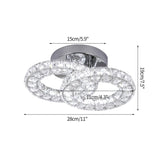 K9 Crystal Led Ceiling Light Living Room Decoration Modern Chandelier Indoor Lighting Fixtures Bedroom Home Decor Ceiling Lamps
