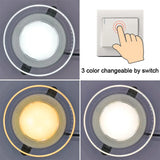 Acrylic Panel LED Downlight - Ultra-Bright Recessed Ceiling Lamp (3W-9W)