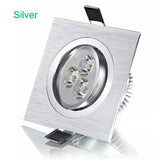Dimmable LED downlight COB spotlight ceiling light AC85-265V 6w10w14w recessed downlight square led panel light