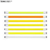 LED 200*10mm DC 12V LED COB Bar Light Strip Source 10cm 10W Lamp Blue Green Red Warm Cool White Yellow LED 200mm COB Bulb