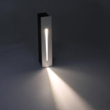 3W Recessed Led Stair Light Indoor Corner Stair Wall Light AC85-265V Step Stairway Pathway Hallway Staircase Lamp Sconce