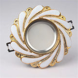 Nordic Modern Spiral Pattern Gold Edge Ceiling Lamp 3W 5W 220V Led Recessed Lights Luxury Home Decoration Kitchen Bedroom Luster