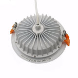  RGB+CCT 15W LED Downlight FUT069 IP54 Waterproof AC86-265V Round Recessed 2.4G  Dimmable Light For Bathroom