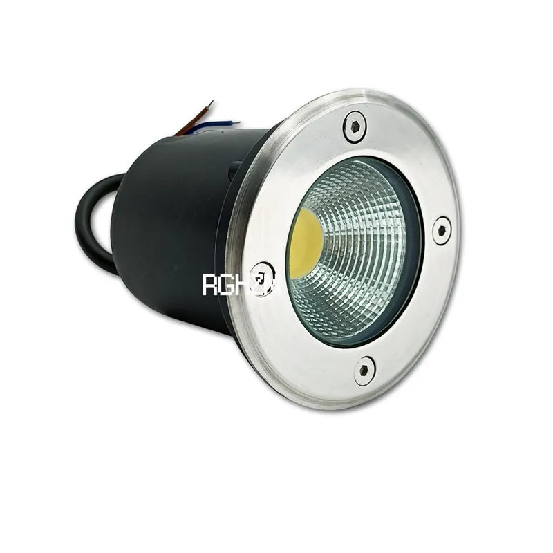 8 pcs Waterproof LED Underground Light 3W 5W 7W 10W 12W Outdoor Ground Garden Path Floor Buried Yard Spot Landscape 110V220V 12V