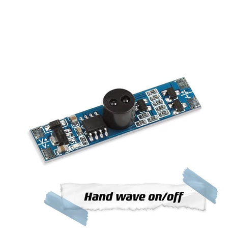 Dimmable touchless hand sweep wave wardrobe cabinet PIR induction sensor switch