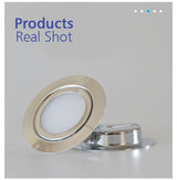 Mini LED Spotlight IP65 Waterproof - 12V Ultra-Thin Hidden Downlight for Bathroom, Outdoor & Cabinet - 3W / 5W / 7W Recessed Ceiling Light