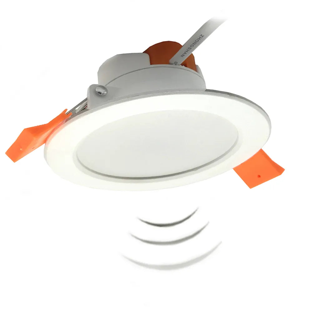 LED Downlight 3W 5W 7W Recessed Ceiling Lamp AC 220V Downlight With Intelligent Radar Sensor Light for Bathroom Stairs Balcony